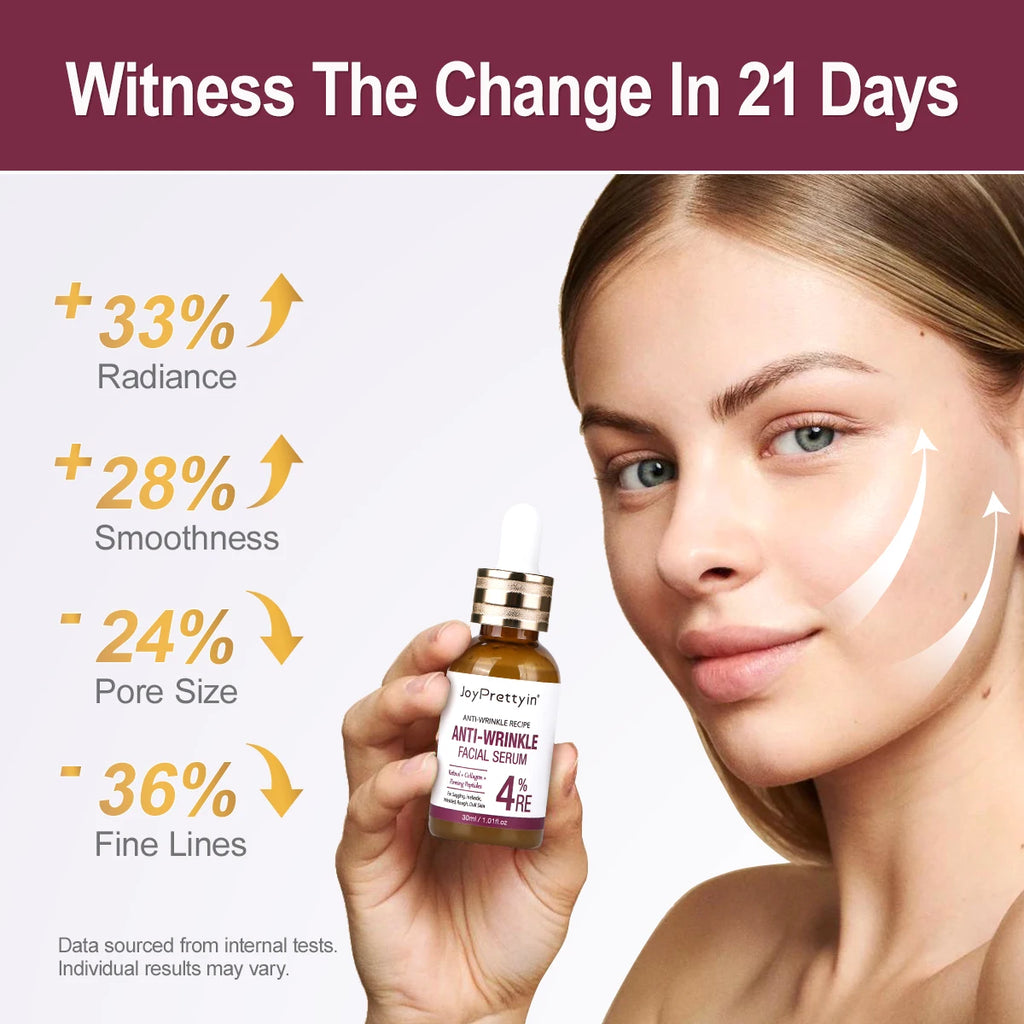 Retinol Face Serum Anti Wrinkle Deep Moisturizing Nourish Essence Fade Fine Line Firming Anti Aging Facial Serum Skin Care
