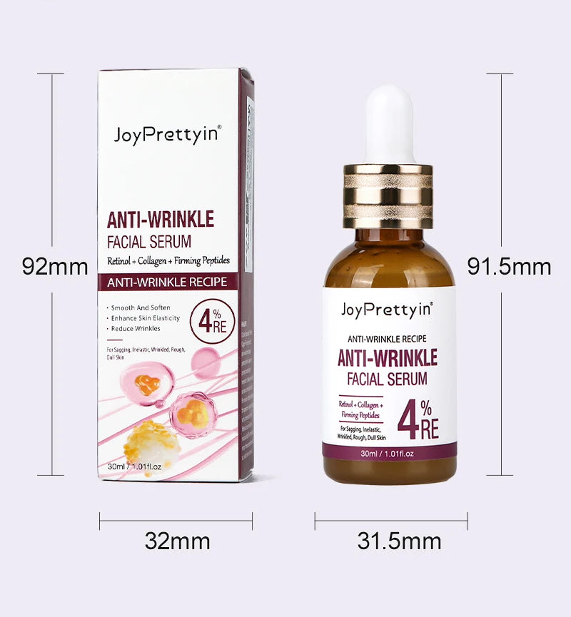 Retinol Face Serum Anti Wrinkle Deep Moisturizing Nourish Essence Fade Fine Line Firming Anti Aging Facial Serum Skin Care